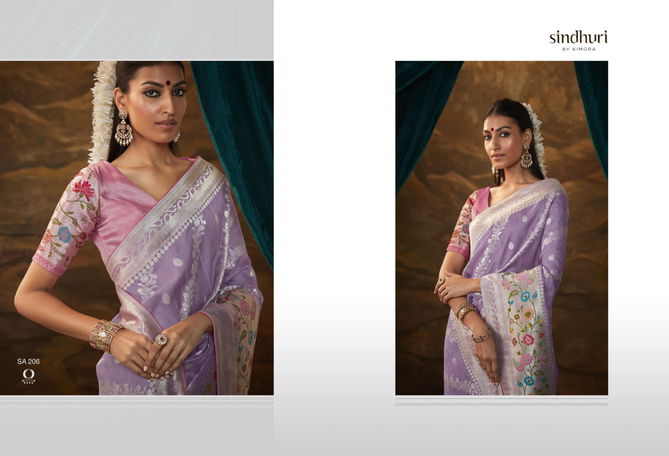 Sindhuri Sakhi By Kimora Paithani Wedding Sarees Catalog